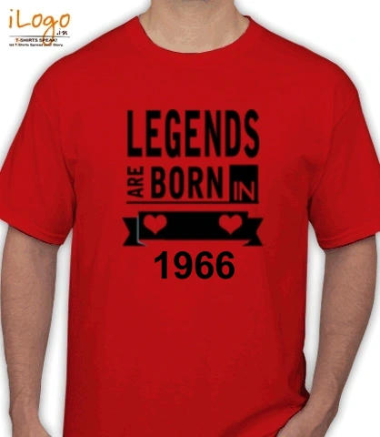Legends-are-born-in-%B - T-Shirt