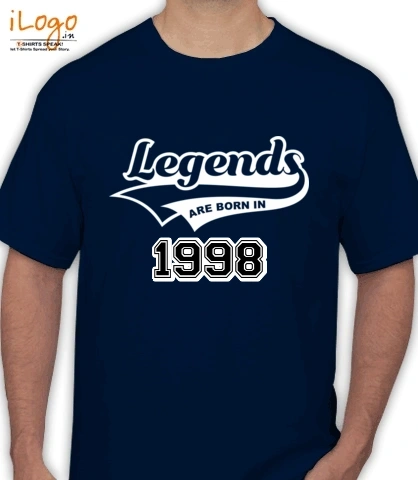 legend-are-born-in-%B - T-Shirt