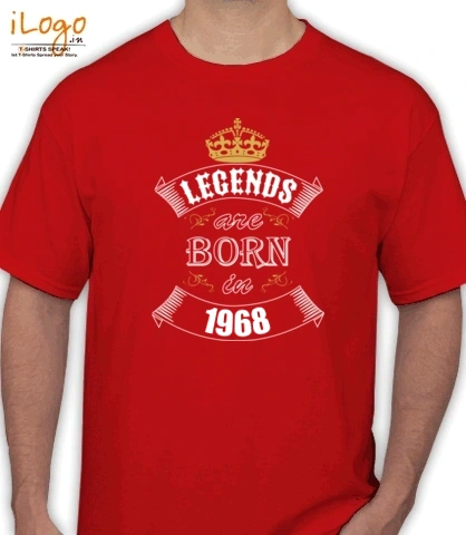 Legends-are-born-in-%A - T-Shirt