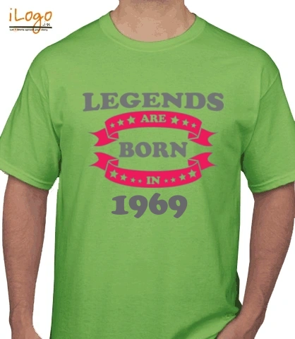 Legends-are-born-in- - T-Shirt