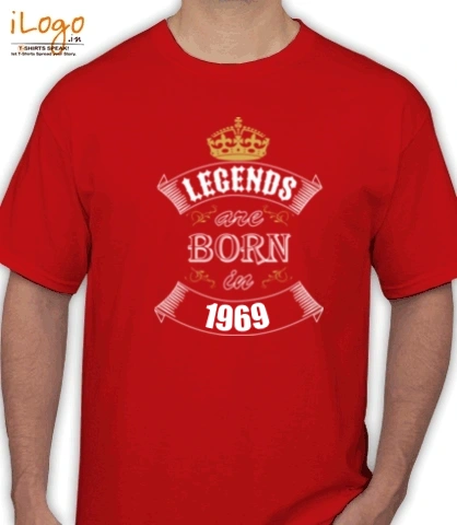 Legends-are-born-in-%A% - T-Shirt