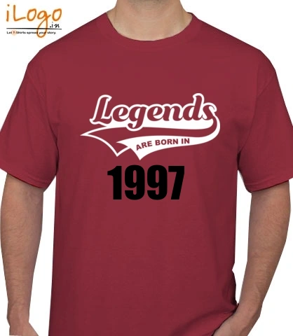 legend-are-born-.%B.%B - T-Shirt