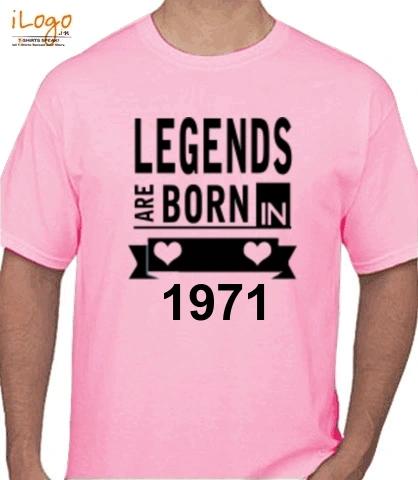 Legends-are-born-in-. - T-Shirt
