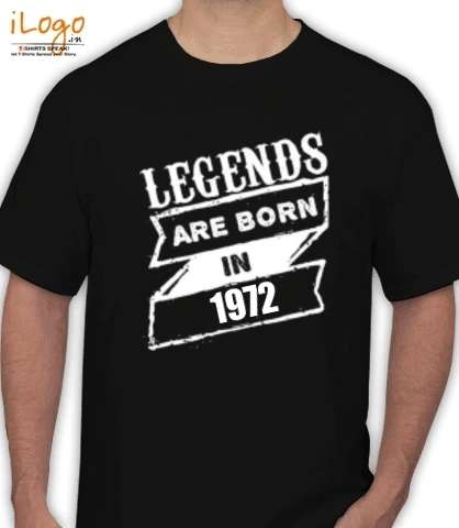 Legends-are-born-in-%% - T-Shirt