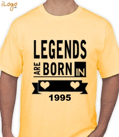 Legends-are-born-in-%C%C - T-Shirt