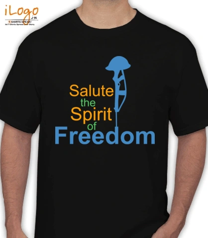 Salute-Freedom - T-Shirt