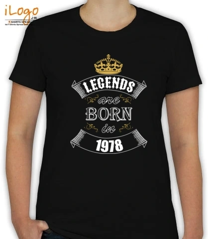 Legends-are-born-. - T-Shirt [F]