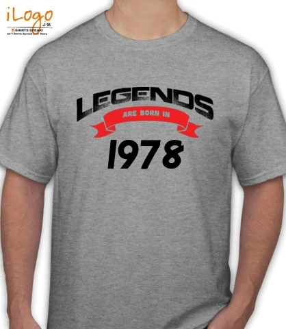 Legends-are-born-IN-%C%C - T-Shirt