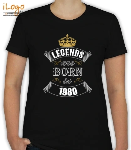 Legends-are-born-IN-%C - T-Shirt [F]