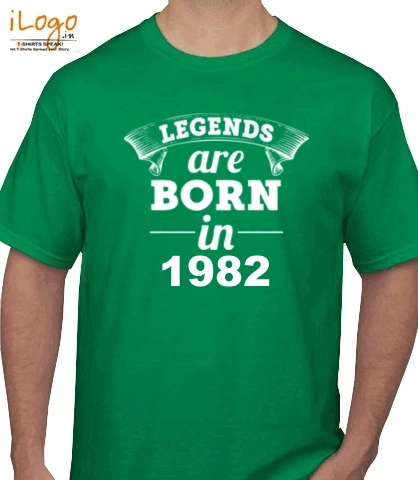 Legends-are-born-IN-.. - T-Shirt