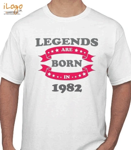 Legends-are-born-IN-.%C - T-Shirt