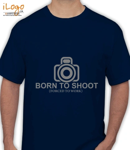 born-to-shoot - Men's T-Shirt