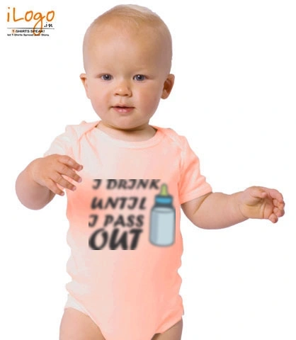 i-drink-untill-i-pass-out - Baby Onesie