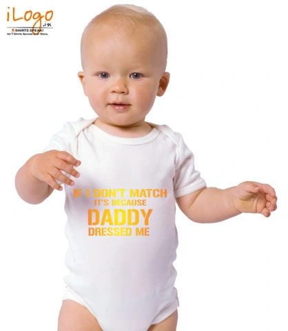 Daddy-dressed-me - Baby Onesie