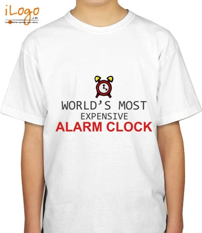 Expensive-alarm-clock - Boys T-Shirt