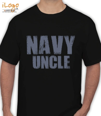 Navy-uncletsh - T-Shirt