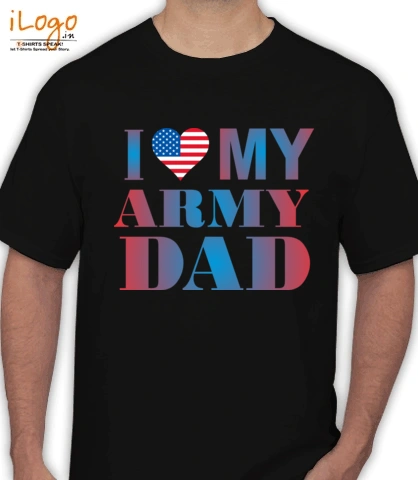 love-army-dad - T-Shirt