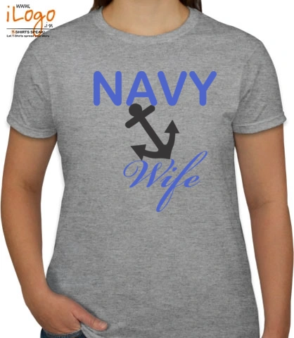 Navy-wife-pride - T-Shirt [F]