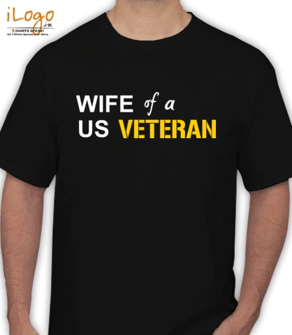 Wife-us-veteran - T-Shirt