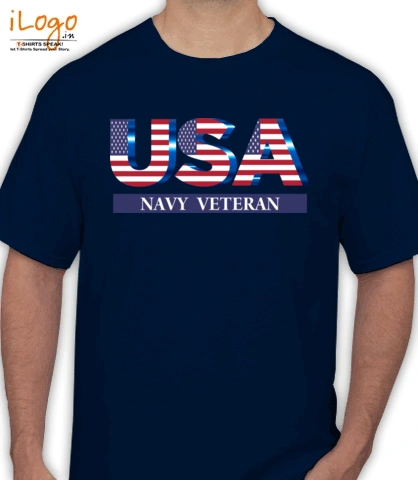 Navy-veterantsh - T-Shirt