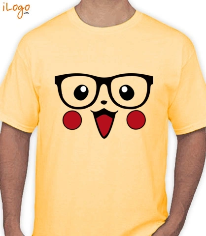 pikachu-with-specs - T-Shirt