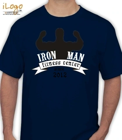 Iron-Man- - Men's T-Shirt
