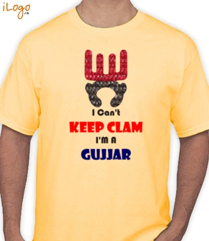 Keep-Clam-Gujjar - T-Shirt