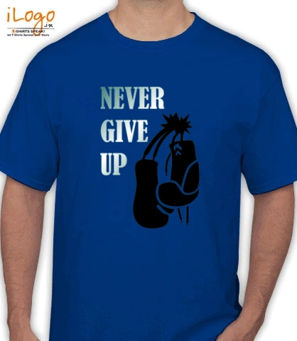 Never-giveup - T-Shirt