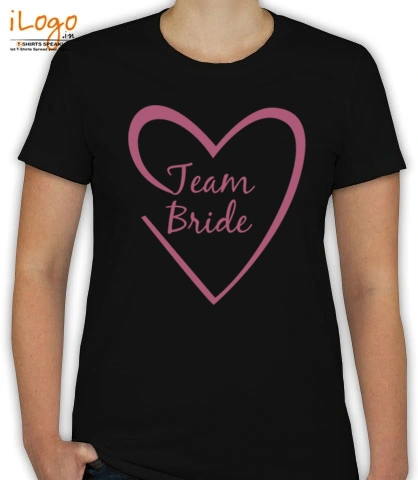 Heart-Team-Bride - T-Shirt [F]