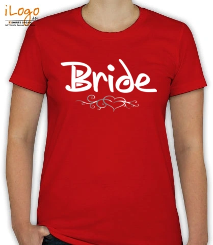 bride-heart-shape - T-Shirt [F]
