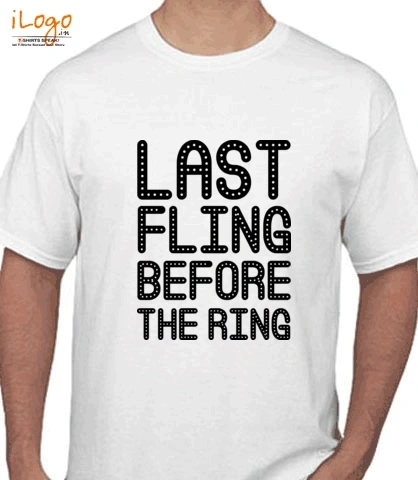 groom-fling-before-the-ring - T-Shirt