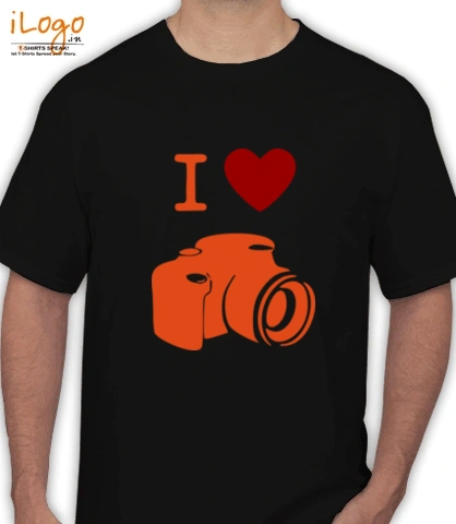 i-love-photography - T-Shirt