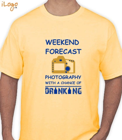 photography-with-a-chance-of-drinking - T-Shirt