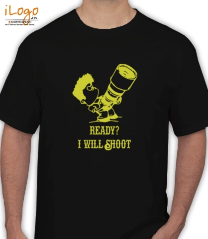 Ready-i-will-shoot - T-Shirt