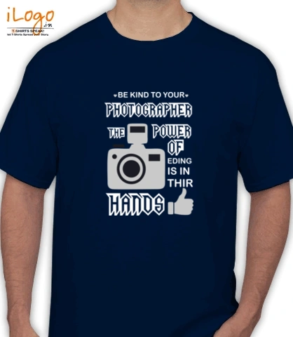 photographer-power-of-the-hands - Men's T-Shirt