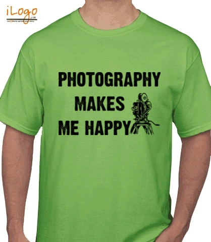 photography-makes-me-happy - T-Shirt