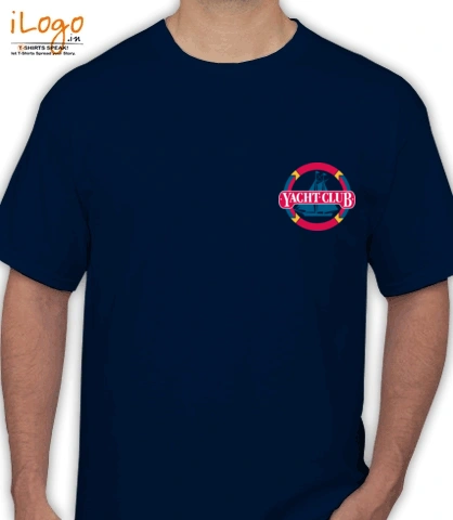 Yacht-club-logo - Men's T-Shirt