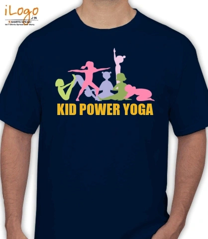KID-POWER-YOGA - Men's T-Shirt