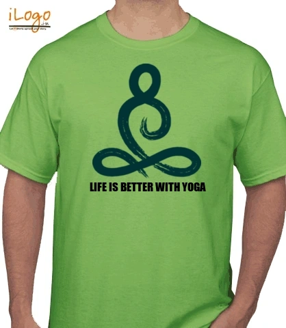 LIFE-IS-BETTER-WITH-YOGA - T-Shirt