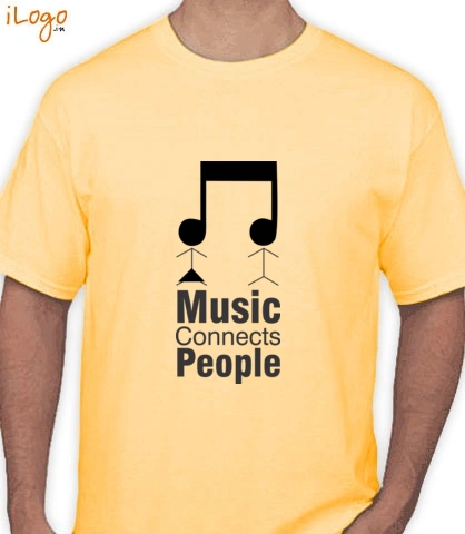 MUSIC-CONNECTS-PEOPLE - T-Shirt