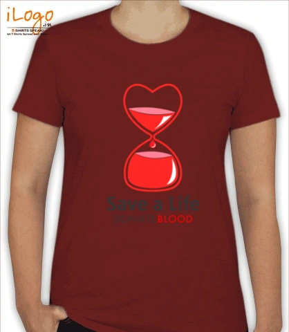 SAVE-LIFE-DONATE-BLOOD - Women T-Shirt [F]