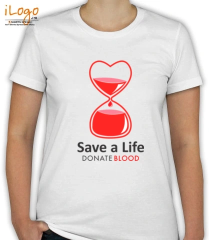 SAVE-LIFE-DONATE-BLOOD - T-Shirt [F]