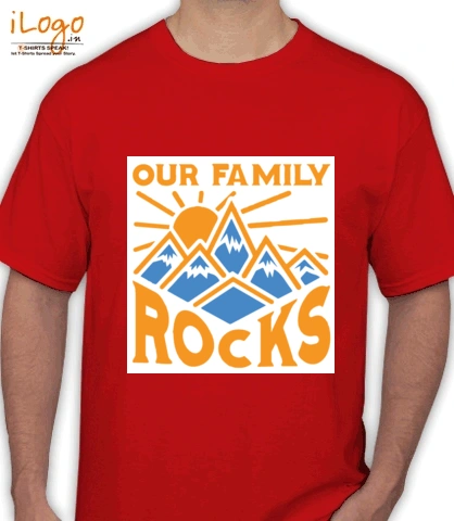 our-family-rocks - T-Shirt