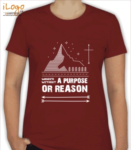 Wander-without-a-purpose - Women T-Shirt [F]