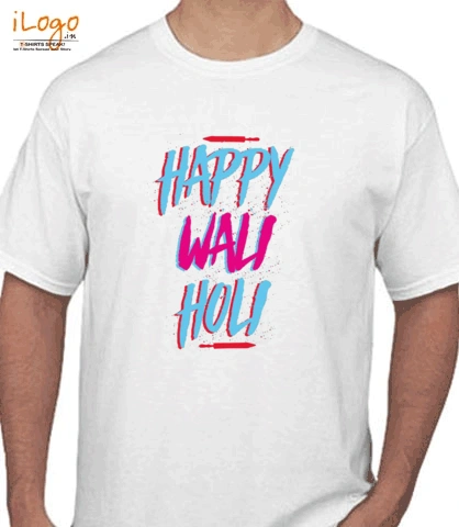 happy-wali-holi - T-Shirt