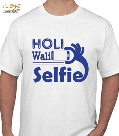 holi-wali-selfie - T-Shirt