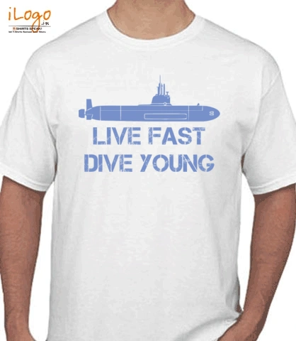 live-fast-dive-young - T-Shirt