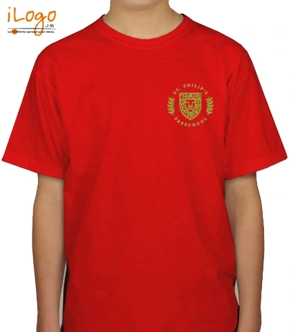 St.-Philips-Pre-School-logo - Custom Kids T-Shirt for Boy