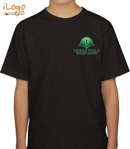 Green-Field-English-School-Logo - Boys T-Shirt