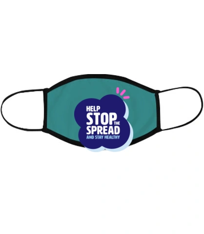 stopthespread - Reusable 2-Layered Cloth Mask